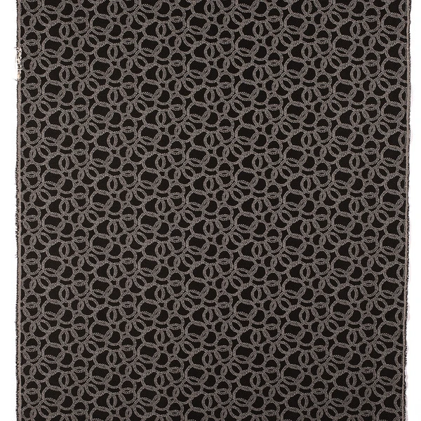 Bella-Dura® Hansel Black/White 54" Fabric 5 Bella-Dura® Hansel Black/White 54" Fabric - Image 3