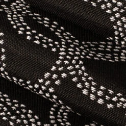 Bella-Dura® Hansel Black/White 54" Fabric 11 Bella-Dura® Hansel Black/White 54" Fabric -Famous Fabric Store Bella Dura Hansel Black White 54 Fabric 4