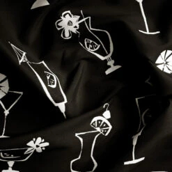 Covington Outdoor Five O'Clock Somewhere Ivory/Ebony 56" Fabric -Famous Fabric Store Covington Outdoor Five OClock Somewhere Ivory Ebony 56 Fabric 4