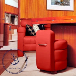 EverSoft™ Indoor/Outdoor Red 54" Vinyl Fabric -Famous Fabric Store EverSoft Indoor Outdoor Red 54 Vinyl Fabric 97