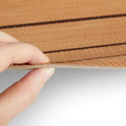 Infinity Luxury Woven Vinyl™ Flooring Boardwalk Black 8'6" -Famous Fabric Store Infinity Luxury Woven Vinyl Flooring Boardwalk Black 86 4