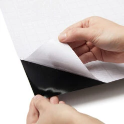 Insignia Adhesive Backed Black 54" Fabric -Famous Fabric Store Insignia Adhesive Backed Black 54 4