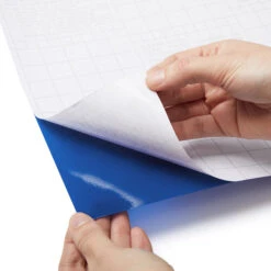 Insignia Adhesive Backed Blue 54" Fabric -Famous Fabric Store Insignia Adhesive Backed Blue 54 4