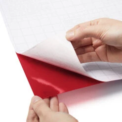 Insignia Adhesive Backed Red 54" Fabric -Famous Fabric Store Insignia Adhesive Backed Red 54 4