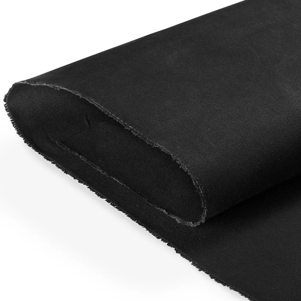 DuraWax™ Light Waxed Canvas Cotton Duck 12 Oz. Black 57" Fabric 3 DuraWax™ Light Waxed Canvas Cotton Duck 12 Oz. Black 57" Fabric