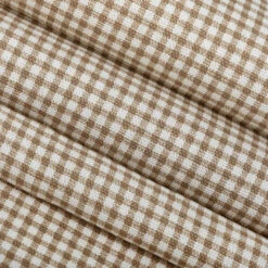 Magnolia Home Madrid Check Driftwood 55" Fabric