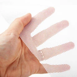 Mesh Polyester White 54" -Famous Fabric Store Mesh Polyester White 54 3