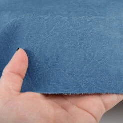 Morbern® Carrara Blue 54" Vinyl Fabric -Famous Fabric Store Morbern Carrara Blue 54 Vinyl Fabric 4