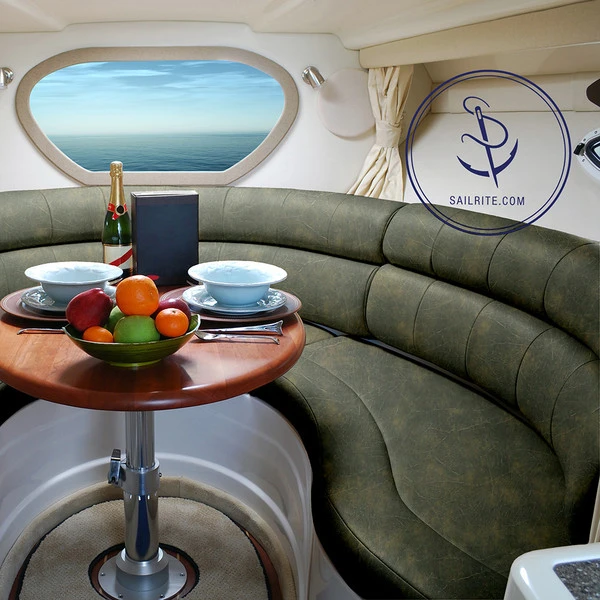 Morbern® Carrara Dark Green 54" Vinyl Fabric 7 Morbern® Carrara Dark Green 54" Vinyl Fabric - Image 5