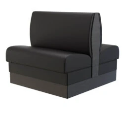 Nauga Soft Black Satin 54" Vinyl Fabric -Famous Fabric Store Nauga Soft Vinyl Black Satin 54 906