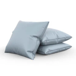 Nauga Soft Blue Fog 54" Vinyl Fabric -Famous Fabric Store Nauga Soft Vinyl Blue Fog 54 902