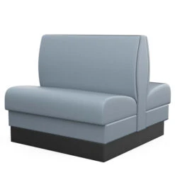 Nauga Soft Blue Fog 54" Vinyl Fabric -Famous Fabric Store Nauga Soft Vinyl Blue Fog 54 906