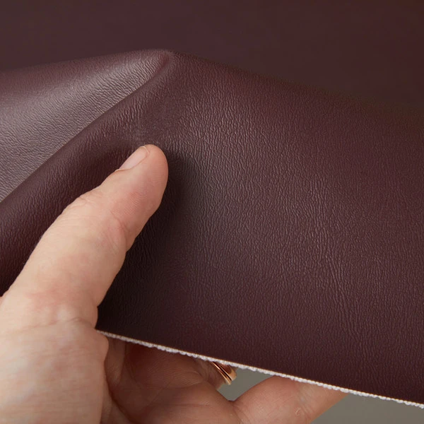 Nauga Soft Cabernet 54" Vinyl Fabric 5 Nauga Soft Cabernet 54" Vinyl Fabric - Image 3