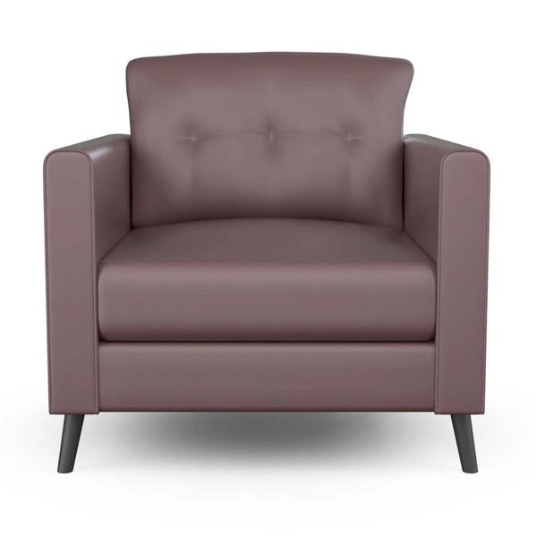 Nauga Soft Cabernet 54" Vinyl Fabric 6 Nauga Soft Cabernet 54" Vinyl Fabric - Image 4