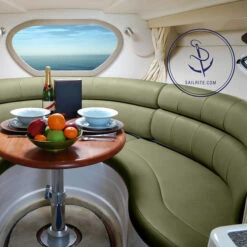 Nauga Soft Ivy 54" Vinyl Fabric -Famous Fabric Store Nauga Soft Vinyl Ivy 54 76