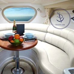 Nauga Soft Soft White 54" Vinyl Fabric -Famous Fabric Store Nauga Soft Vinyl Soft White 54 76