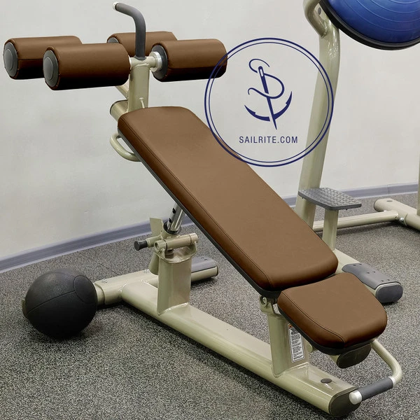 Nauga Soft Velvet Brown 54" Vinyl Fabric 7 Nauga Soft Velvet Brown 54" Vinyl Fabric - Image 5