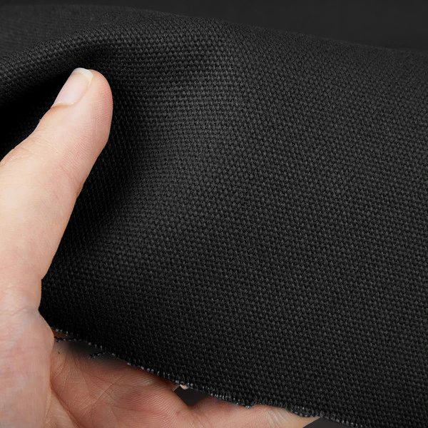 Nimbus™ Cotton Duck 12 Oz. Black 57” Fabric 5 Nimbus™ Cotton Duck 12 Oz. Black 57” Fabric - Image 3