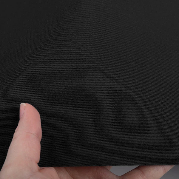 Outdura® Canvas Black 54" Upholstery Fabric (5405) 5 Outdura® Canvas Black 54" Upholstery Fabric (5405) - Image 3