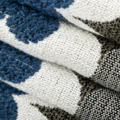 Outdura® Poppy Midnight 54" Upholstery Fabric (7500) -Famous Fabric Store Outdura Poppy Midnight 54 Upholstery Fabric 7500 2