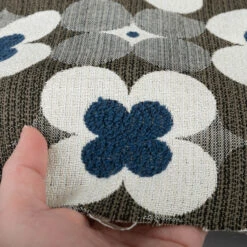 Outdura® Poppy Midnight 54" Upholstery Fabric (7500) -Famous Fabric Store Outdura Poppy Midnight 54 Upholstery Fabric 7500 3