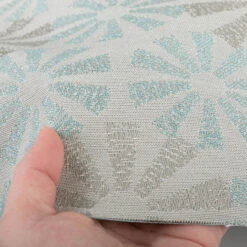 Outdura® Spiro Capri 54" Upholstery Fabric (8526) -Famous Fabric Store Outdura Spiro Capri 54 Upholstery Fabric 8526 3