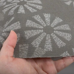 Outdura® Spiro Graphite 54" Upholstery Fabric (8530) -Famous Fabric Store Outdura Spiro Graphite 54 Upholstery Fabric 8530 3