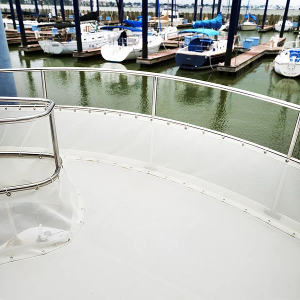 Phifertex® Standard Vinyl Mesh White 54" Fabric 8 Phifertex® Standard Vinyl Mesh White 54" Fabric - Image 6