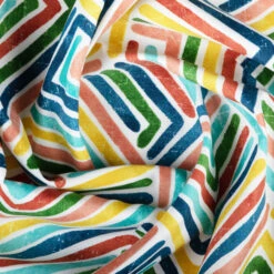 Solarium® Estie Multi 54" Outdoor Fabric -Famous Fabric Store Solarium Estie Multi 54 Outdoor Fabric 5