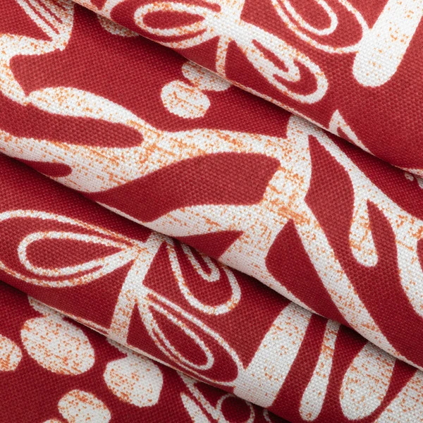 Solarium® Seagate Red 54" Outdoor Fabric 4 Solarium® Seagate Red 54" Outdoor Fabric - Image 2