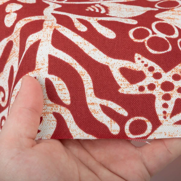 Solarium® Seagate Red 54" Outdoor Fabric 5 Solarium® Seagate Red 54" Outdoor Fabric - Image 3