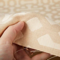 Sunbrella® 45991-0001 Fretwork Flax 54" Upholstery Fabric -Famous Fabric Store Sunbrella 45991 0001 Fretwork Flax Upholstery Fabric 4