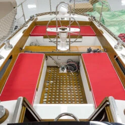 Sunbrella® Marine Grade 4603-0000 Jockey Red 46" Fabric 11 Sunbrella® Marine Grade 4603-0000 Jockey Red 46" Fabric -Famous Fabric Store Sunbrella 4603 0000 Jockey Red 46 60