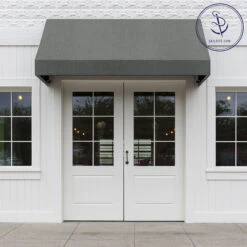 Sunbrella® Marine Grade 4615-0000 Smoke 46" Fabric -Famous Fabric Store Sunbrella 4615 0000 Smoke 46 Marine Grade Fabric 707