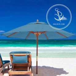 Sunbrella® Marine Grade 4624-0000 Sky Blue 46" Fabric -Famous Fabric Store Sunbrella 4624 0000 Sky Blue 46 82