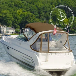 Sunbrella® Marine Grade 4676-0000 Cocoa 46" Fabric -Famous Fabric Store Sunbrella 4676 0000 Cocoa 46 75