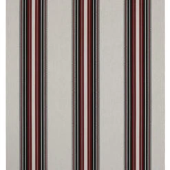 Sunbrella® Awning Stripe 4798-0000 Burgundy Black White 46" Fabric -Famous Fabric Store Sunbrella 4798 0000 Burgundy Black White Stripe 46 Awning Stripe 3