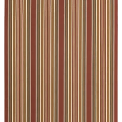 Sunbrella® Awning Stripe 4813-0000 Eastland Redwood 46" Fabric -Famous Fabric Store Sunbrella 4813 0000 Eastland Redwood Awning Stripe 46 3