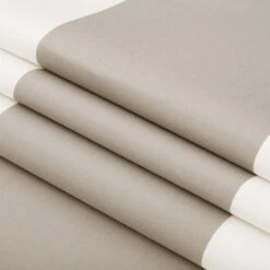 Sunbrella® Awning Stripe 4876-0000 Manhattan Fog 46" Fabric -Famous Fabric Store Sunbrella 4876 0000 Manhattan Fog 46 Awning Stripe Fabric 2