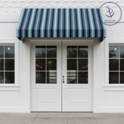 Sunbrella® Awning Stripe 4884-0000 Saxon Cascade 46" Fabric 13 Sunbrella® Awning Stripe 4884-0000 Saxon Cascade 46" Fabric -Famous Fabric Store Sunbrella 4884 0000 Saxon Cascade 46 Awning Stripe Fabric 72