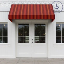 Sunbrella® Awning Stripe 4885-0000 Saxon Chili 46" Fabric 11 Sunbrella® Awning Stripe 4885-0000 Saxon Chili 46" Fabric -Famous Fabric Store Sunbrella 4885 0000 Saxon Chili 46 Awning Stripe Fabric 72