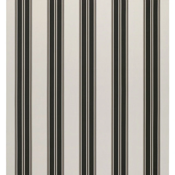 Sunbrella® Awning Stripe 4946-0000 Black/Taupe Fancy 46" Fabric 5 Sunbrella® Awning Stripe 4946-0000 Black/Taupe Fancy 46" Fabric - Image 3