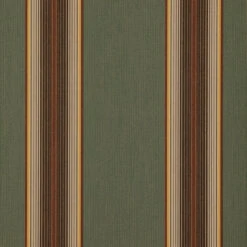 Sunbrella® Awning Stripe 4949-0000 Forest Vintage Bar 46" Fabric