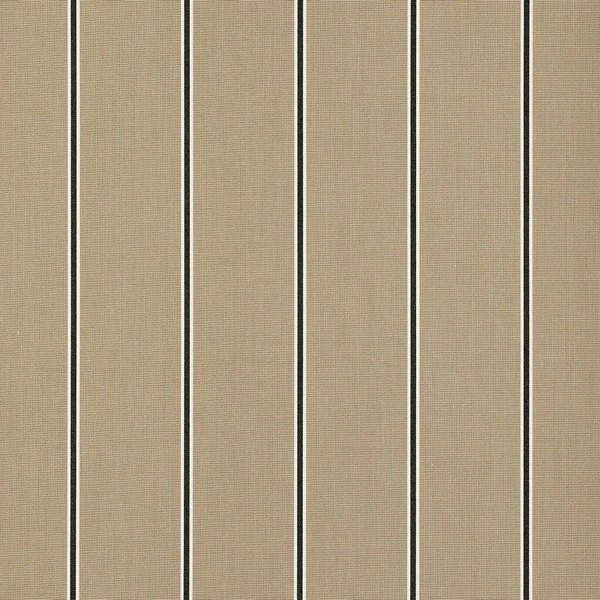 Sunbrella® Awning Stripe 4961-0000 Putty Regimental 46" Fabric 3 Sunbrella® Awning Stripe 4961-0000 Putty Regimental 46" Fabric