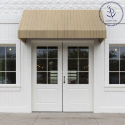 Sunbrella® Awning Stripe 4961-0000 Putty Regimental 46" Fabric 11 Sunbrella® Awning Stripe 4961-0000 Putty Regimental 46" Fabric -Famous Fabric Store Sunbrella 4961 0000 Putty Regimental Stripe 46 Signature Series Awning Stripe 707