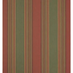 Sunbrella® Awning Stripe 4969-0000 Henna Fern Vintage 46" Fabric -Famous Fabric Store Sunbrella 4969 0000 Henna Fern Vintage 46 Awning Stripe 3