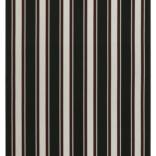Sunbrella® Awning Stripe 4989-0000 Hatteras Raven 46" Fabric 5 Sunbrella® Awning Stripe 4989-0000 Hatteras Raven 46" Fabric - Image 3