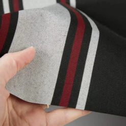 Sunbrella® Awning Stripe 4989-0000 Hatteras Raven 46" Fabric 10 Sunbrella® Awning Stripe 4989-0000 Hatteras Raven 46" Fabric -Famous Fabric Store Sunbrella 4989 0000 Hatteras Raven Stripe 46 Signature Series Awning Stripe 4