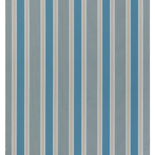 Sunbrella® Awning Stripe 4992-0000 Baycrest Sky 46" Fabric 5 Sunbrella® Awning Stripe 4992-0000 Baycrest Sky 46" Fabric - Image 3