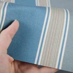 Sunbrella® Awning Stripe 4992-0000 Baycrest Sky 46" Fabric 11 Sunbrella® Awning Stripe 4992-0000 Baycrest Sky 46" Fabric -Famous Fabric Store Sunbrella 4992 0000 Baycrest Sky Awning Stripe 46 4